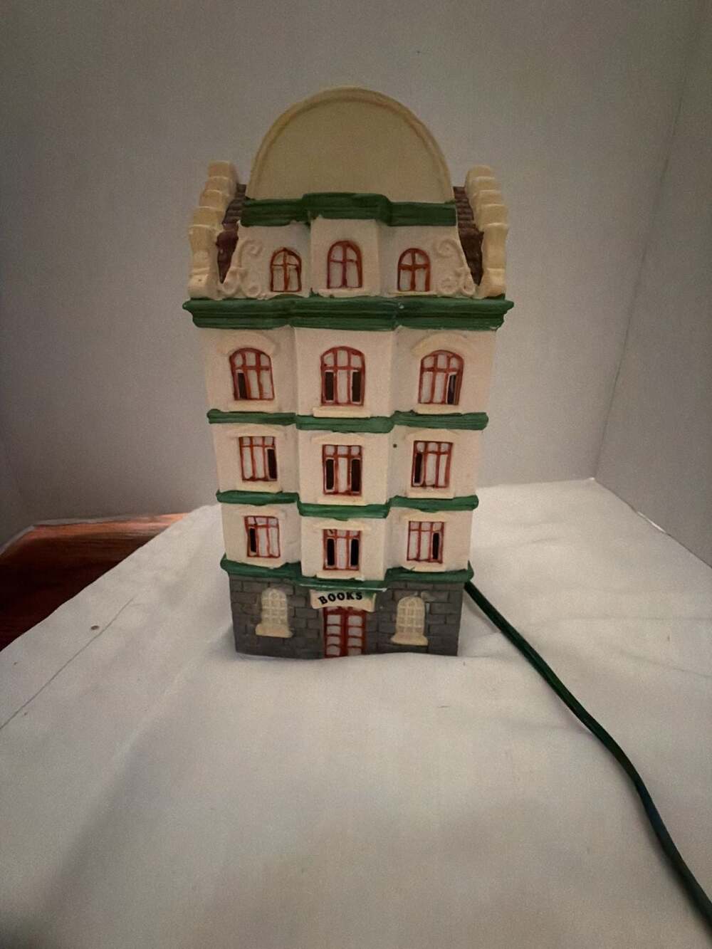 Holiday Expressions Lighted Book Store Christmas Village
